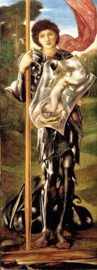 Saint George 1873 préraphaélite Sir Edward Burne Jones Peintures à l'huile